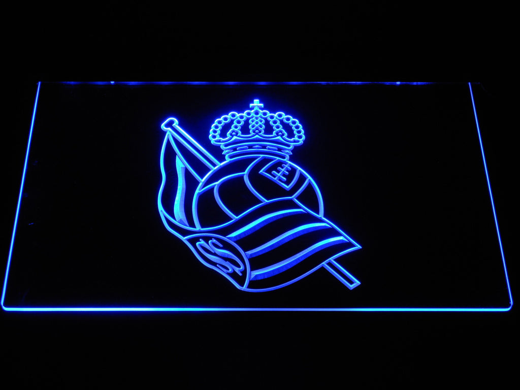 Real Sociedad LED Neon Sign USB - Blue - TheLedHeroes