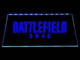 Battlefield 2042 LED Neon Sign USB - Blue - TheLedHeroes