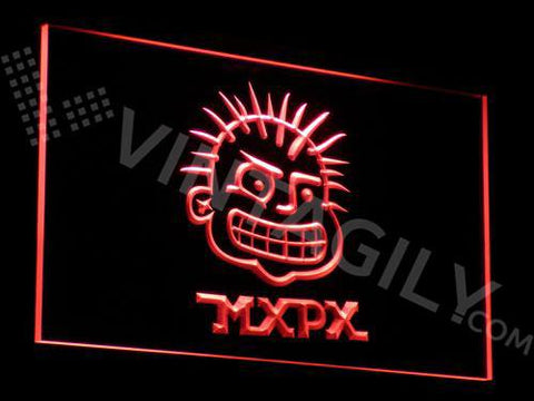 MxPx LED Neon Sign USB - Red - TheLedHeroes