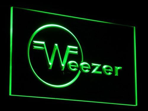 Weezer LED Sign - Green - TheLedHeroes