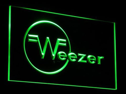 Weezer LED Sign - Green - TheLedHeroes