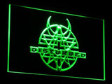 Disturbed LED Sign - Green - TheLedHeroes