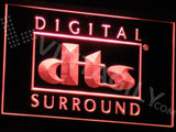 DTS Sound LED Neon Sign USB - Red - TheLedHeroes