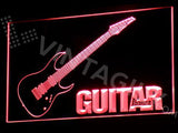 Ibanez Guitar LED Neon Sign USB - Red - TheLedHeroes