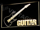 Ibanez Guitar LED Neon Sign USB - Yellow - TheLedHeroes