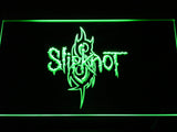 Slipknot Band Logo Rock n Roll LED Sign - Green - TheLedHeroes