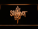 Slipknot Band Logo Rock n Roll LED Sign - Orange - TheLedHeroes