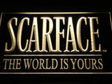 Scarface The World is Yours LED Sign - Multicolor - TheLedHeroes