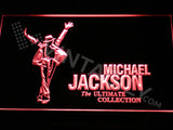 Michael Jackson Ultimate Collection LED Sign - Red - TheLedHeroes