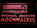 Michael Jackson Moonwalker LED Sign - Red - TheLedHeroes