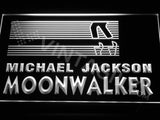 Michael Jackson Moonwalker LED Sign - White - TheLedHeroes