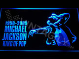 Michael Jackson 1958-2009 LED Sign - Blue - TheLedHeroes