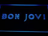 Bon Jovi Logo Band LED Sign - Blue - TheLedHeroes