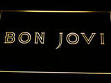 Bon Jovi Logo Band LED Sign - Multicolor - TheLedHeroes