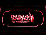 Scarface American Dream LED Neon Sign USB - Red - TheLedHeroes