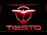 DJ Tiesto LED Neon Sign USB - Red - TheLedHeroes