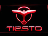 DJ Tiesto LED Neon Sign Electrical - Red - TheLedHeroes