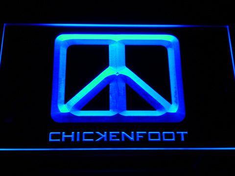 FREE Chickenfoot Band Rock Roll LED Sign - Blue - TheLedHeroes
