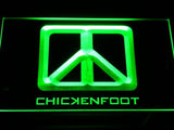 Chickenfoot Band Rock Roll LED Neon Sign USB - Green - TheLedHeroes