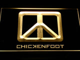 Chickenfoot Band Rock Roll LED Neon Sign USB - Yellow - TheLedHeroes