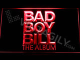 Bad Boy Bill LED Neon Sign Electrical - Red - TheLedHeroes