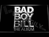 Bad Boy Bill LED Neon Sign Electrical - White - TheLedHeroes