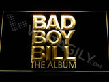 Bad Boy Bill LED Neon Sign Electrical - Yellow - TheLedHeroes