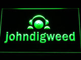 John Digweed LED Neon Sign USB - Green - TheLedHeroes