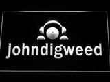 John Digweed LED Neon Sign USB - White - TheLedHeroes