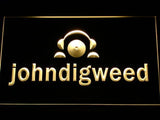 John Digweed LED Neon Sign USB - Yellow - TheLedHeroes