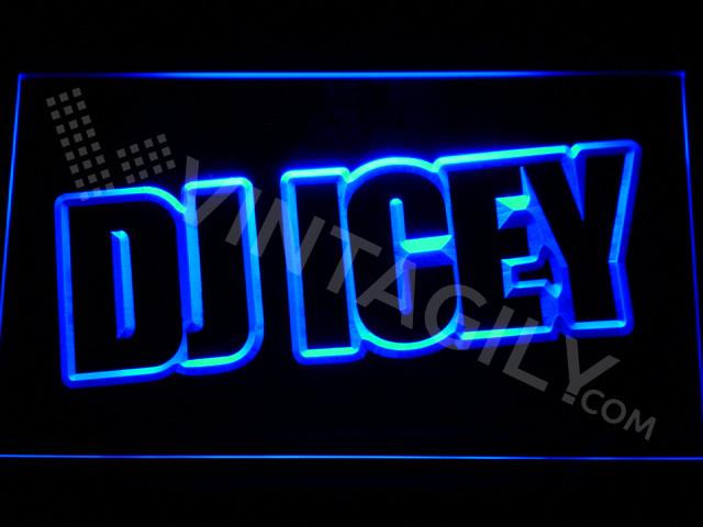 Dj Icey LED Neon Sign Electrical - Blue - TheLedHeroes