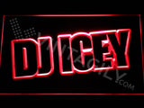 Dj Icey LED Sign - Red - TheLedHeroes