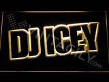 Dj Icey LED Neon Sign USB - Yellow - TheLedHeroes