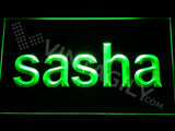 Sasha LED Neon Sign USB - Green - TheLedHeroes