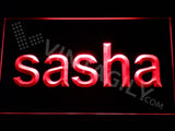 FREE Sasha LED Sign - Red - TheLedHeroes