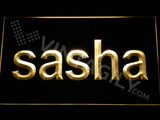 Sasha LED Neon Sign Electrical - Yellow - TheLedHeroes