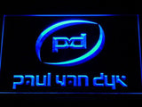 Paul Van Dyk LED Neon Sign USB - Blue - TheLedHeroes