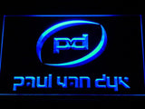 FREE Paul Van Dyk LED Sign - Blue - TheLedHeroes