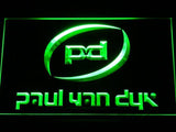 Paul Van Dyk LED Neon Sign Electrical - Green - TheLedHeroes