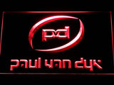 Paul Van Dyk LED Neon Sign USB - Red - TheLedHeroes