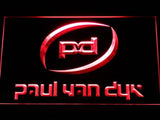 Paul Van Dyk LED Neon Sign Electrical - Red - TheLedHeroes
