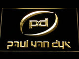 Paul Van Dyk LED Neon Sign Electrical - Yellow - TheLedHeroes