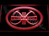 FREE Heroes Del Silencio LED Sign - Red - TheLedHeroes