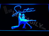 Frank Sinatra Dancing LED Sign - Blue - TheLedHeroes