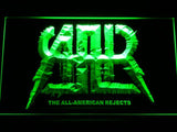 All American Rejects LED Sign - Green - TheLedHeroes