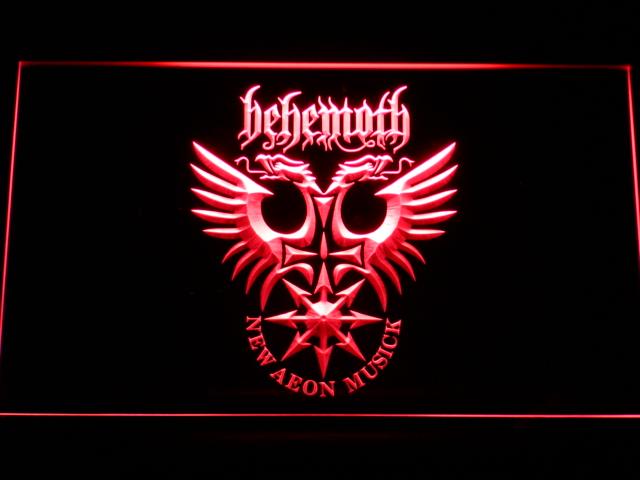 Behemoth LED Neon Sign USB - Red - TheLedHeroes