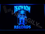 Death Row Records LED Sign - Blue - TheLedHeroes