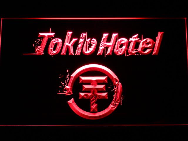 Tokio Hotel LED Neon Sign Electrical - Red - TheLedHeroes