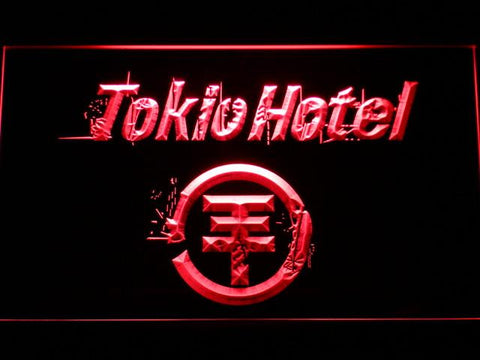 Tokio Hotel LED Neon Sign USB - Red - TheLedHeroes