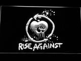 Rise Against LED Sign - White - TheLedHeroes